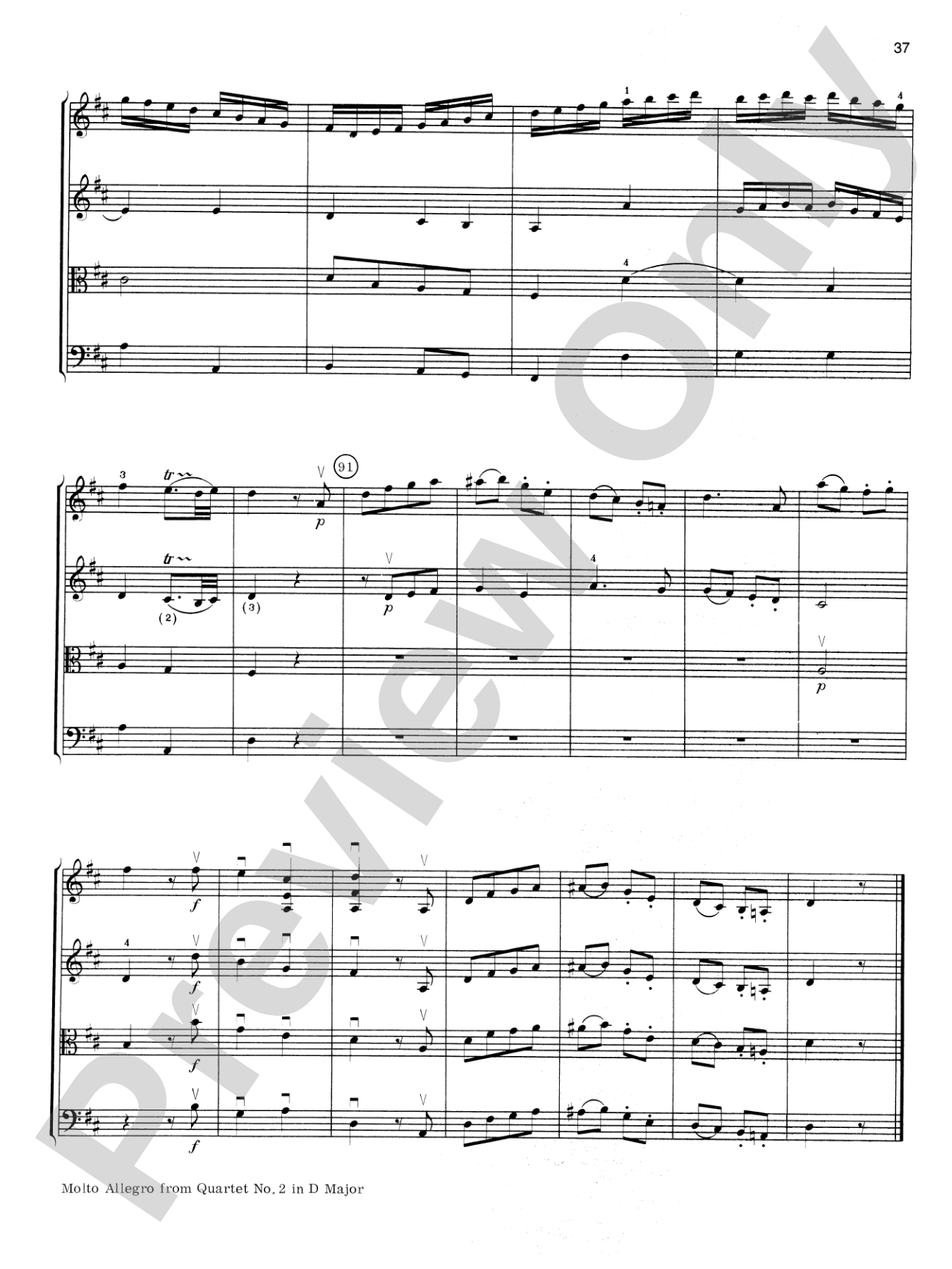 Mozart String Quartets: String Quartet