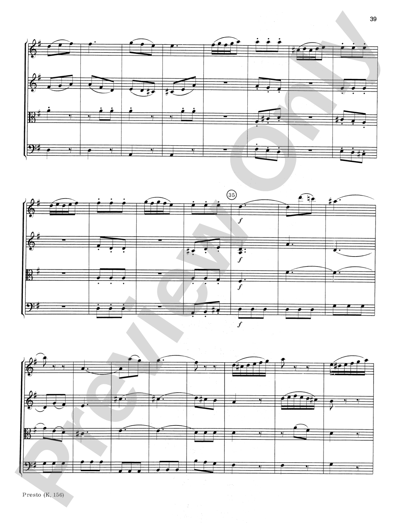 Mozart String Quartets: String Quartet