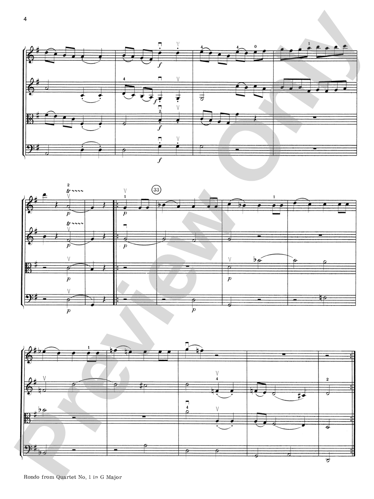 Mozart String Quartets: String Quartet