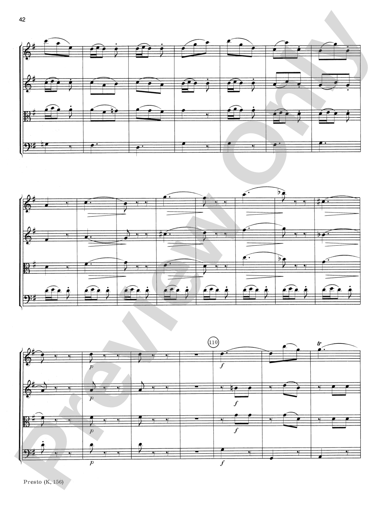 Mozart String Quartets: String Quartet