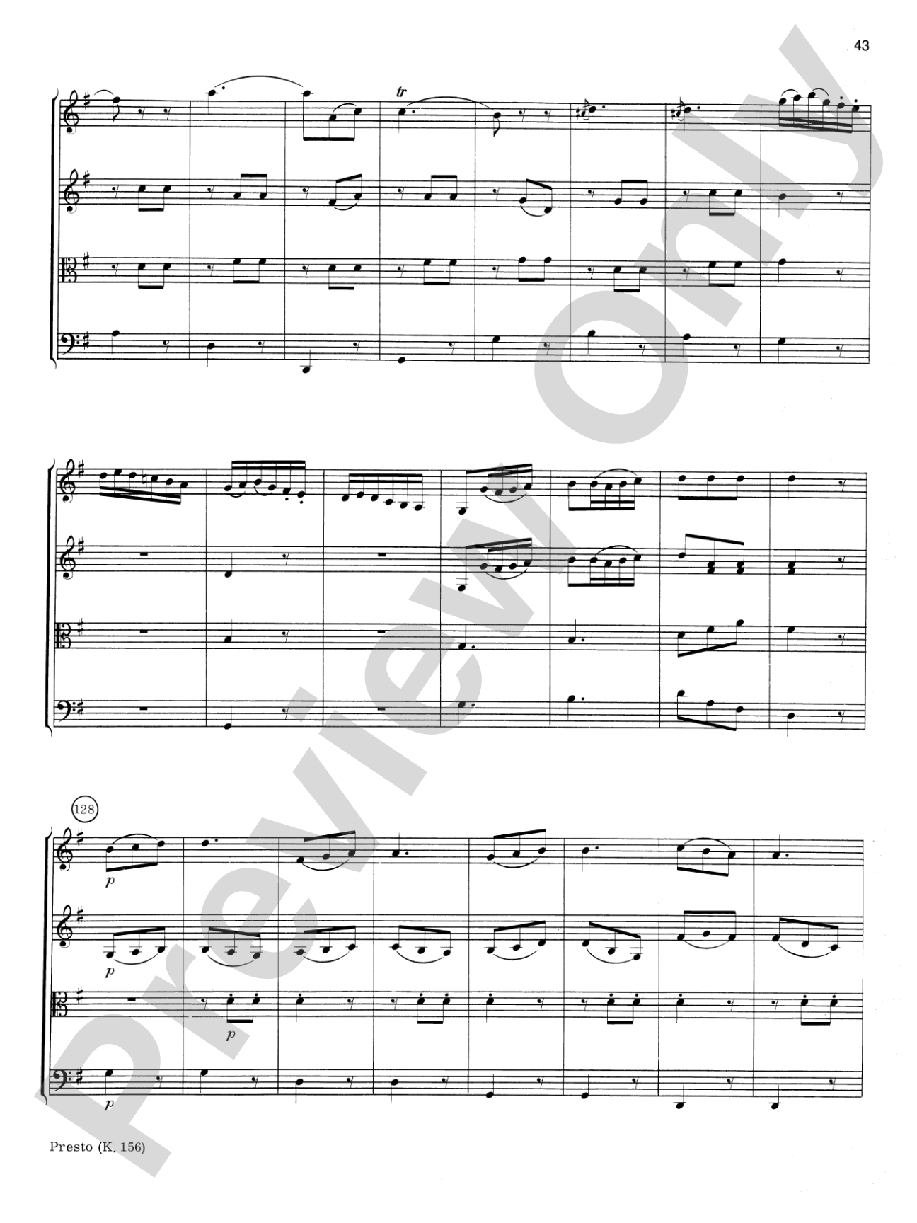 Mozart String Quartets: String Quartet