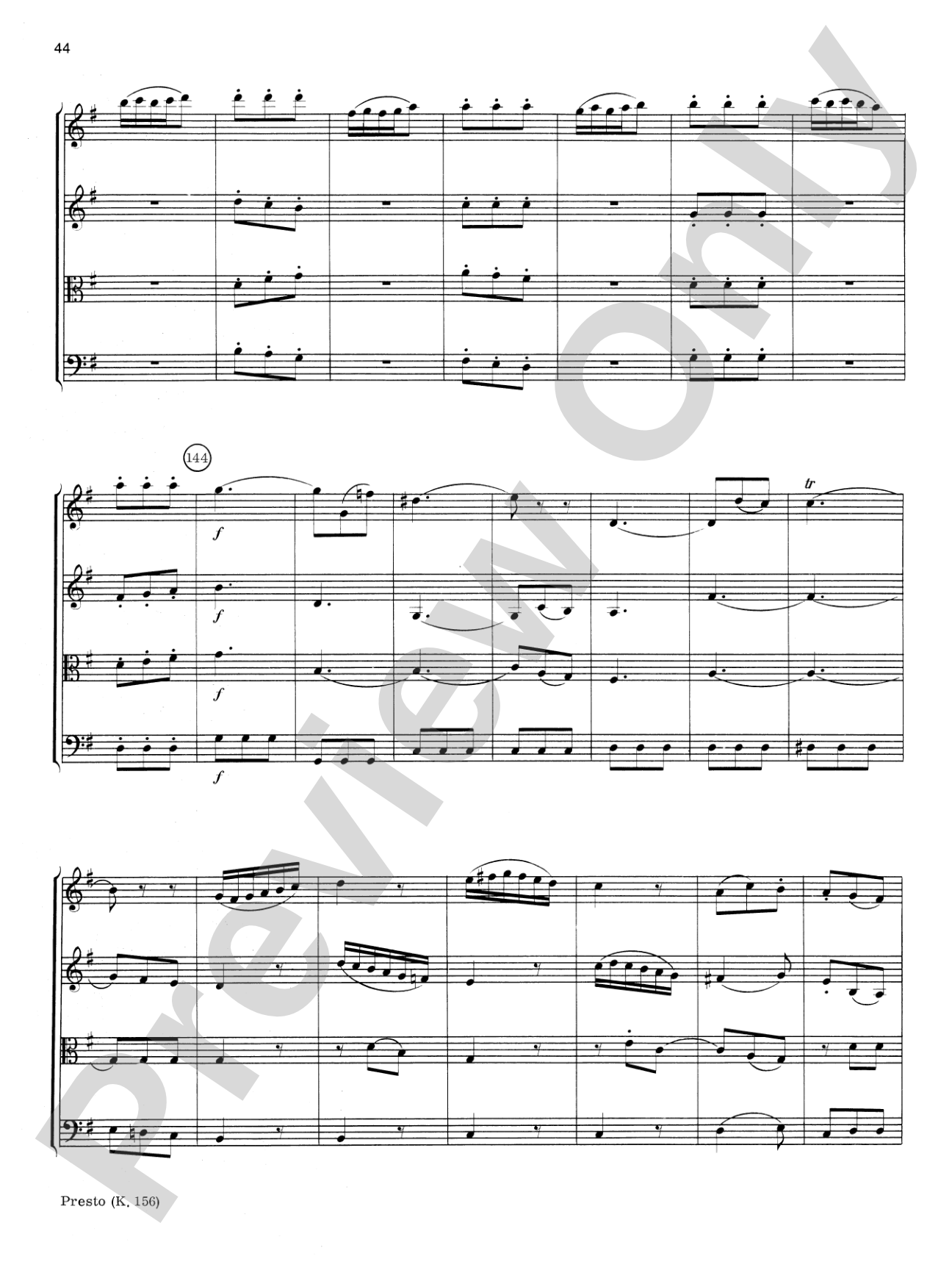 Mozart String Quartets: String Quartet