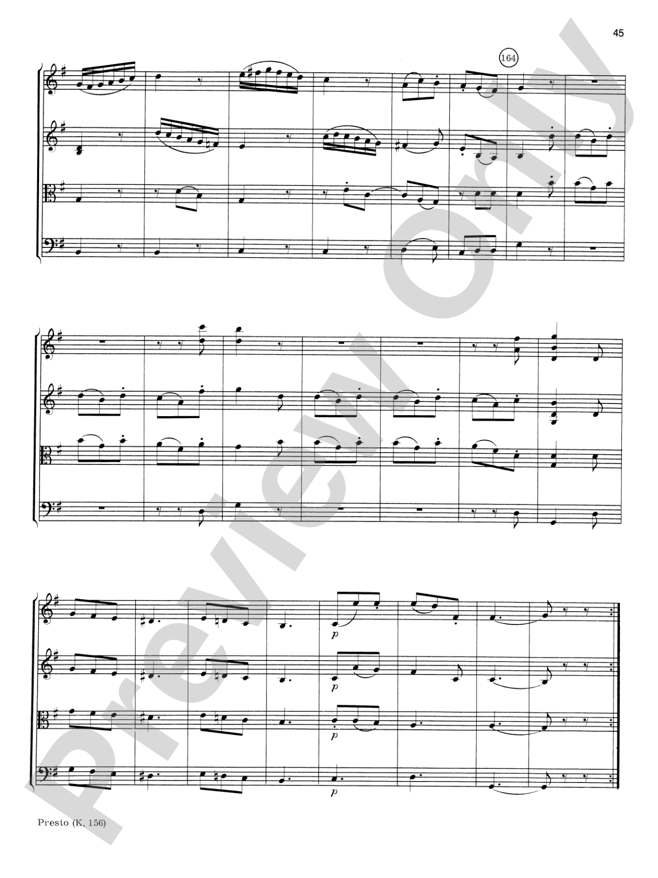 Mozart String Quartets: String Quartet