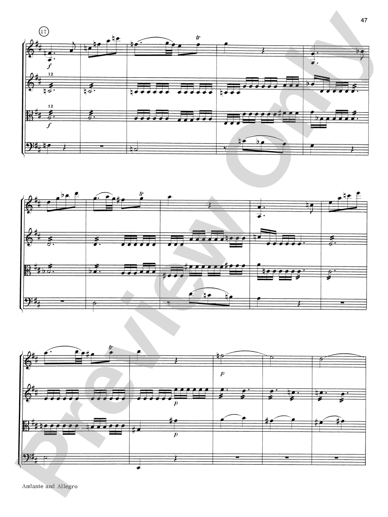 Mozart String Quartets: String Quartet