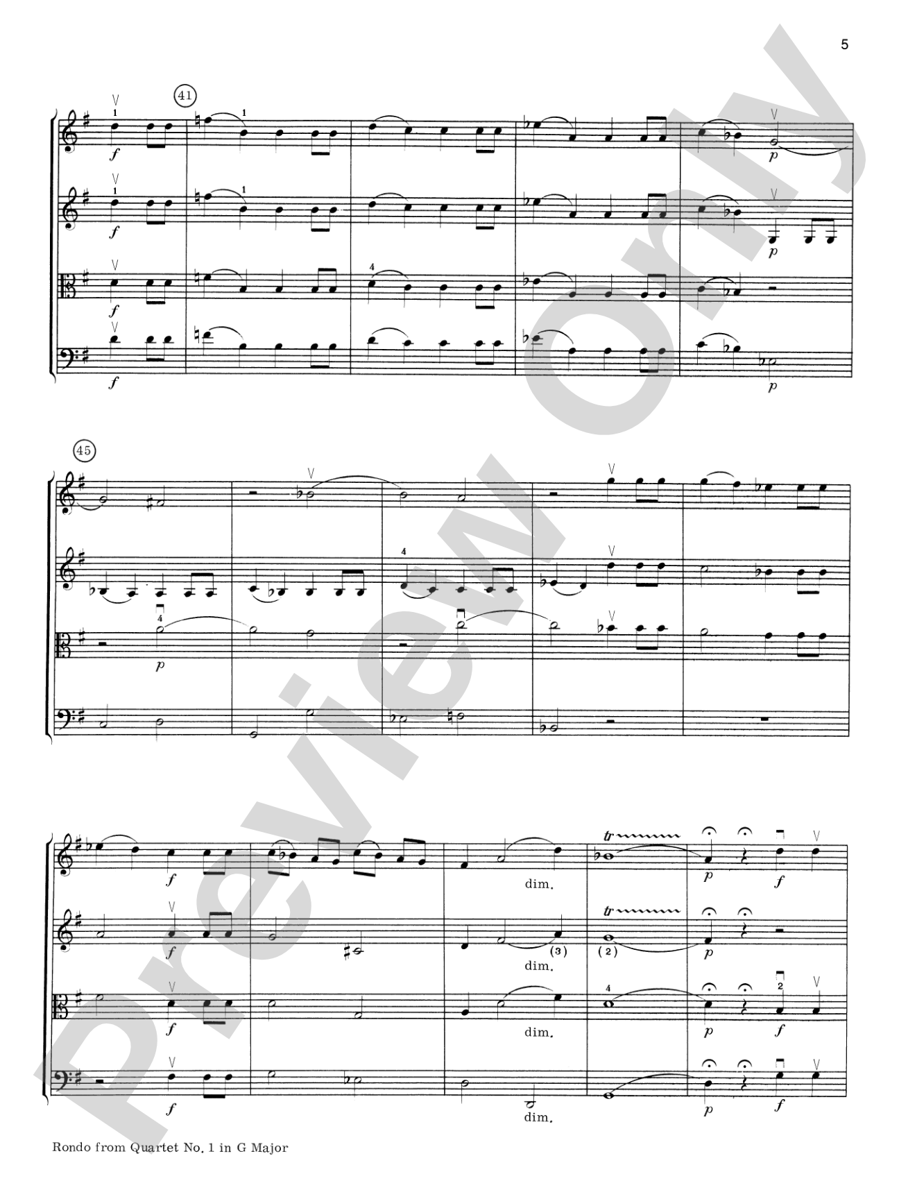 Mozart String Quartets: String Quartet