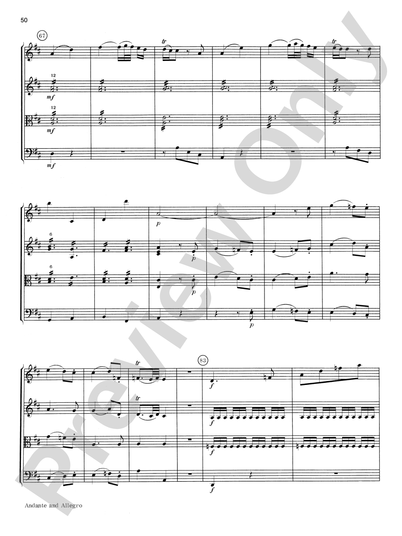 Mozart String Quartets: String Quartet