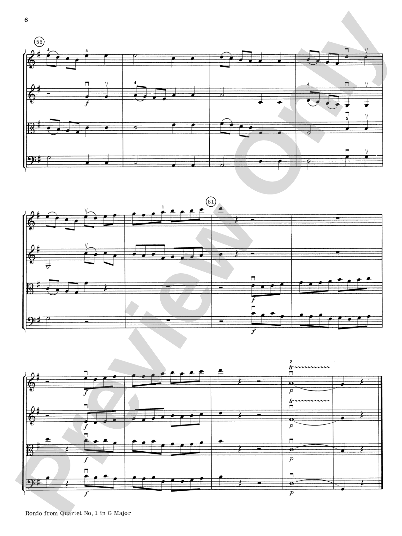 Mozart String Quartets: String Quartet