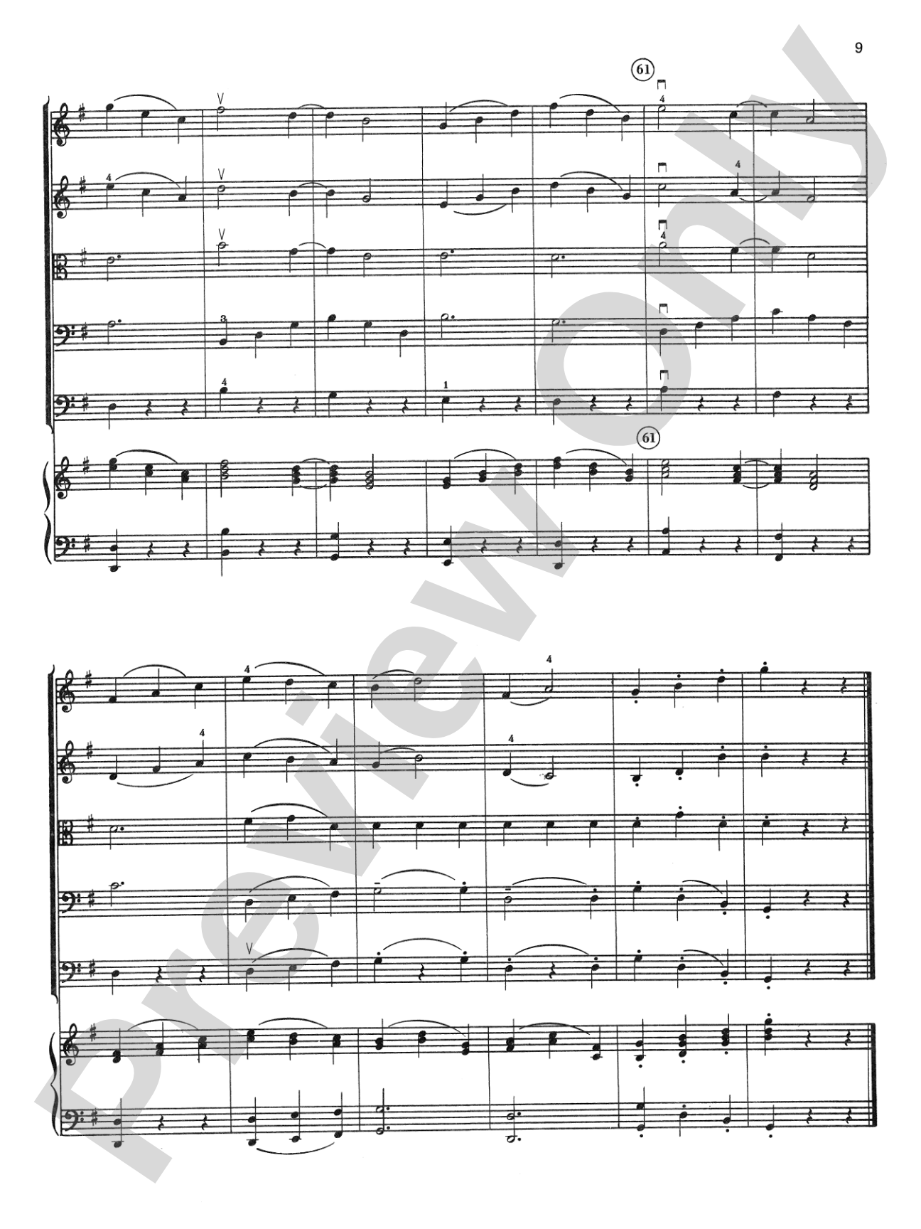 Belvedere Suite: String Orchestra Conductor Score & Parts