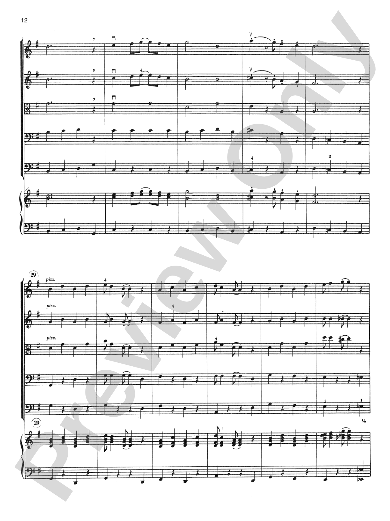 Belvedere Suite: String Orchestra Conductor Score & Parts