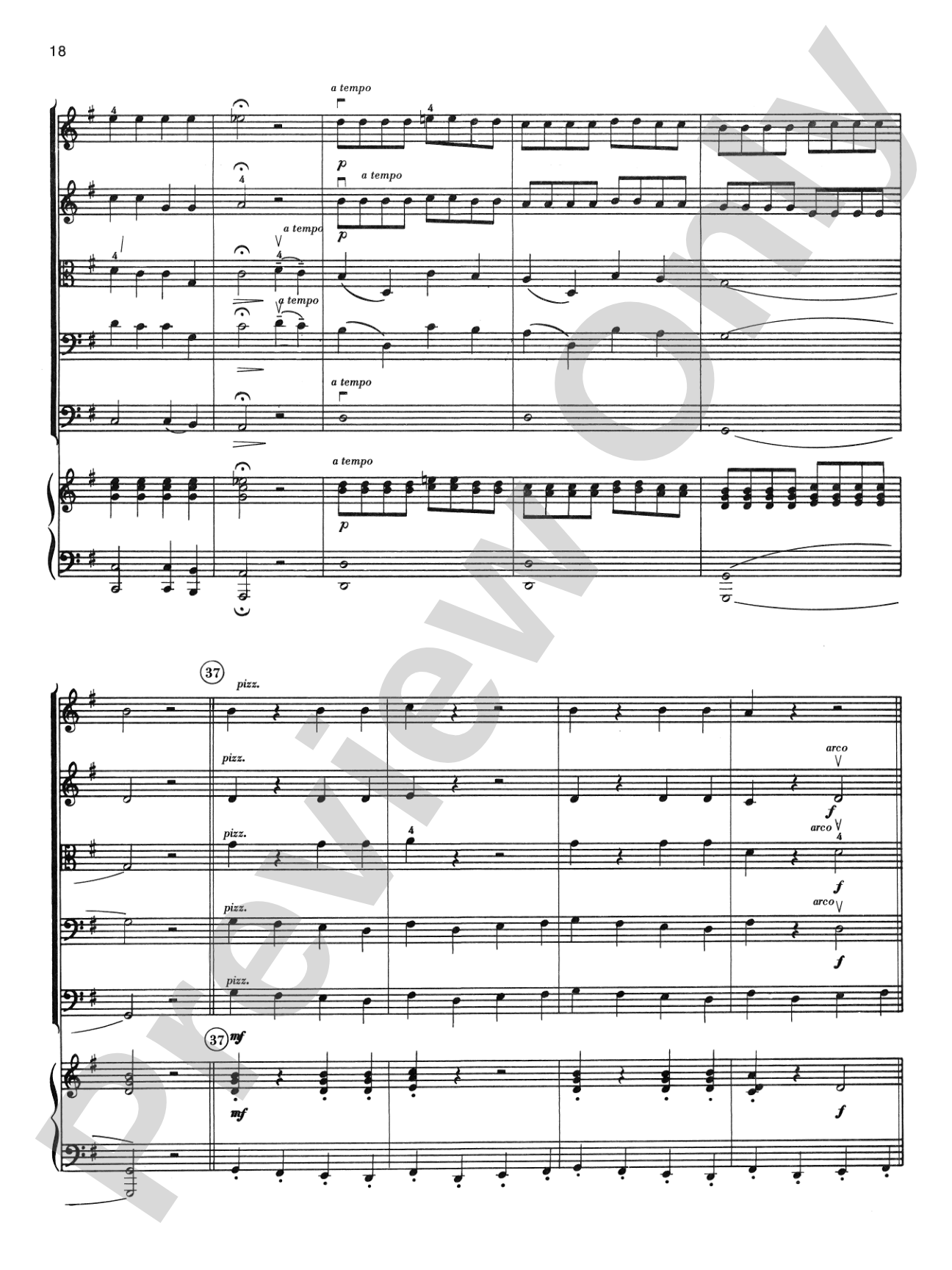 Belvedere Suite: String Orchestra Conductor Score & Parts