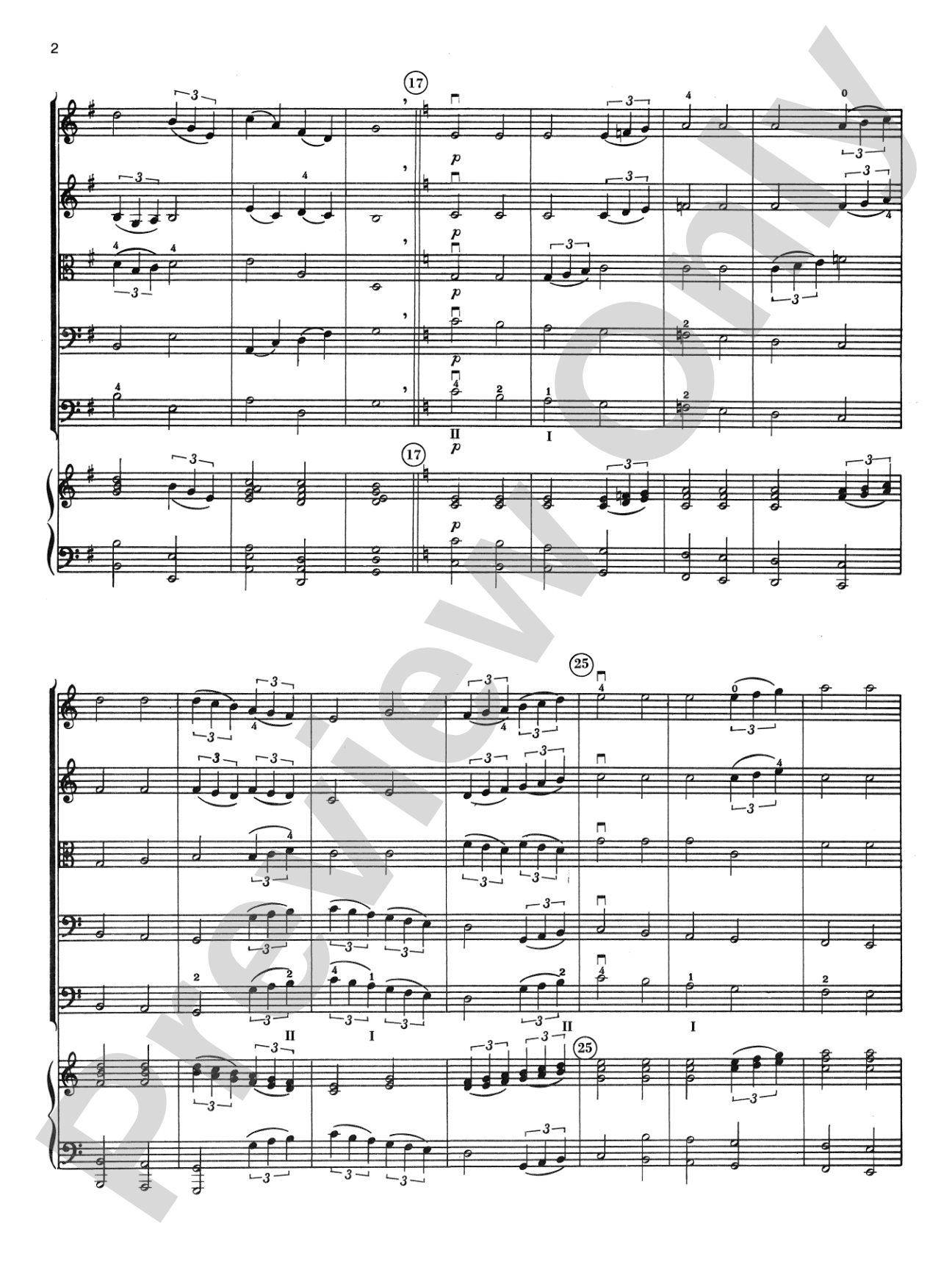 Belvedere Suite: String Orchestra Conductor Score & Parts