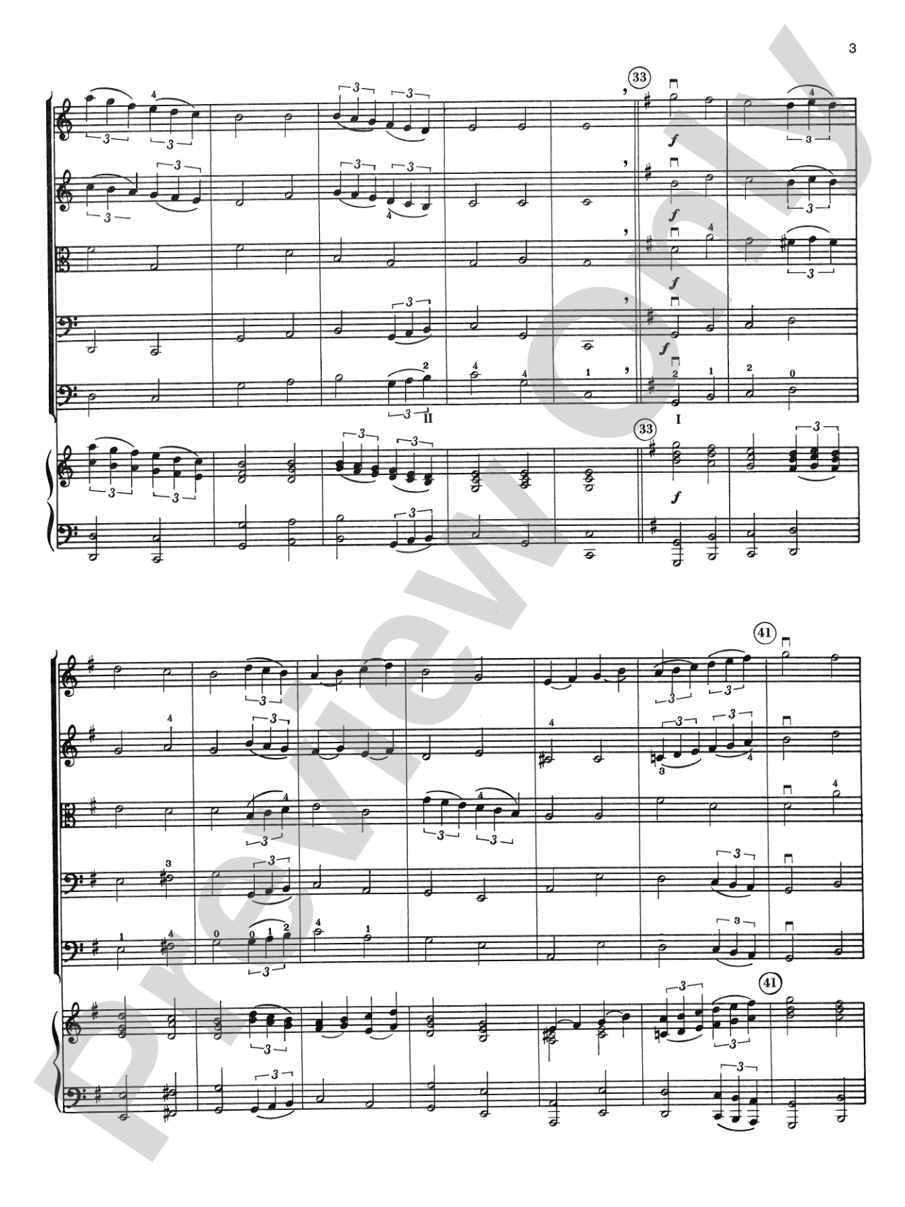 Belvedere Suite: String Orchestra Conductor Score & Parts
