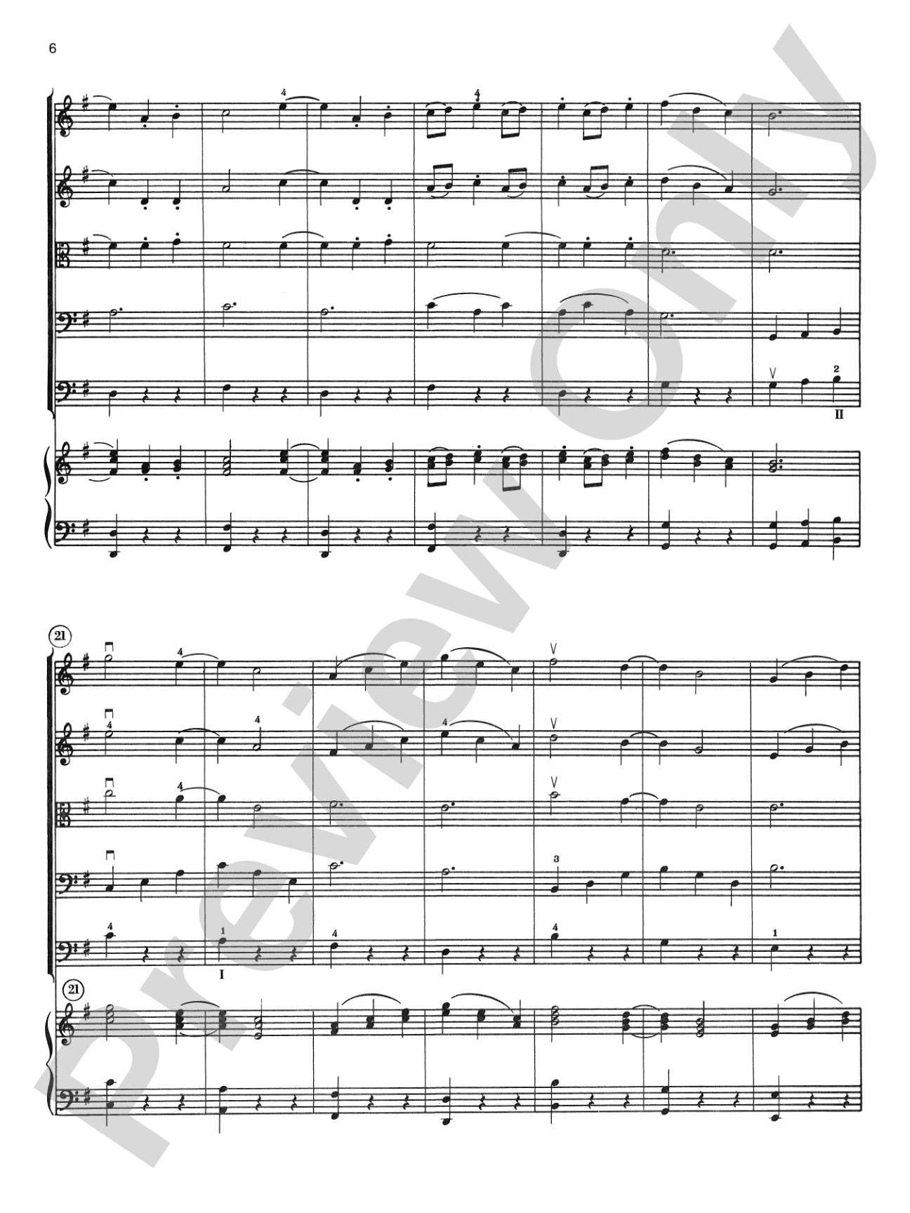 Belvedere Suite: String Orchestra Conductor Score & Parts