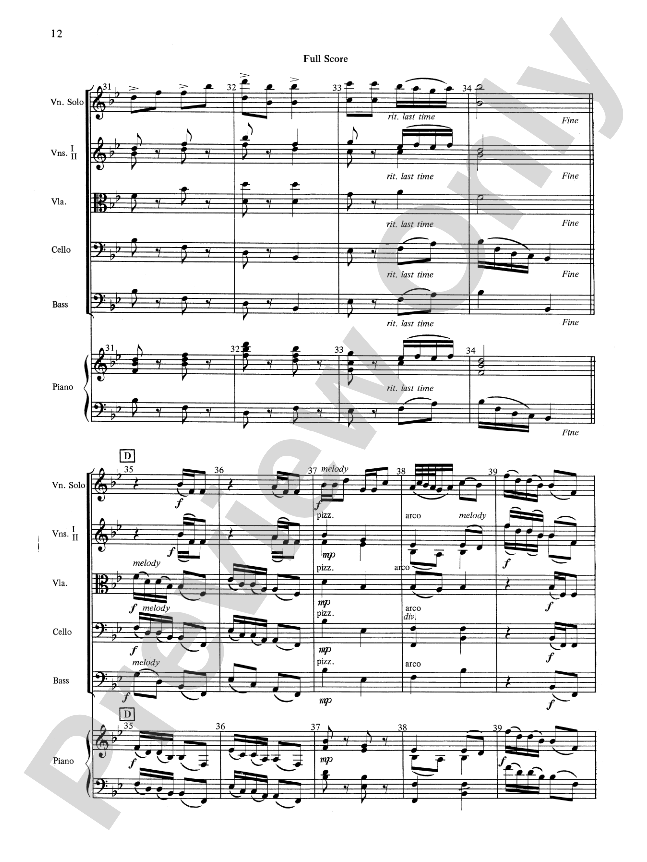 Canzonetta e Ballo (solo violin and string orchestra)