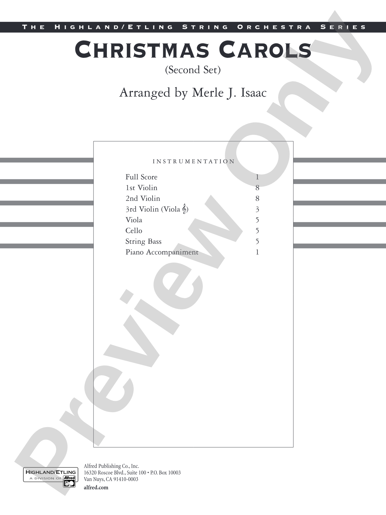 Christmas Carols Set 2