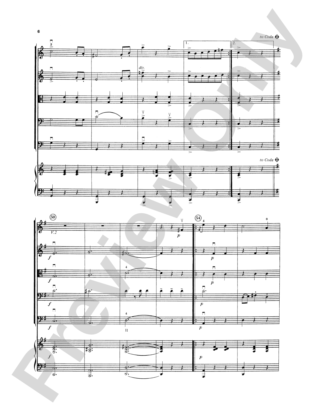 Fledermaus Waltzes: String Orchestra Conductor Score & Parts