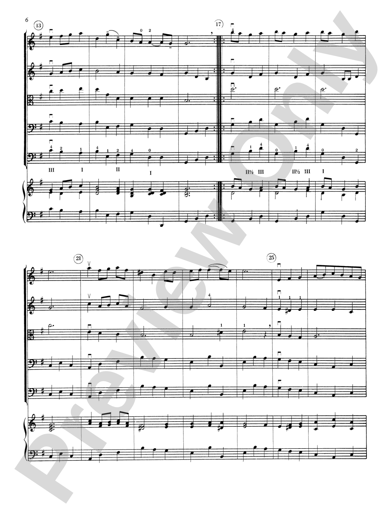 The Harmonious Blacksmith Suite: String Orchestra Conductor Score & Parts