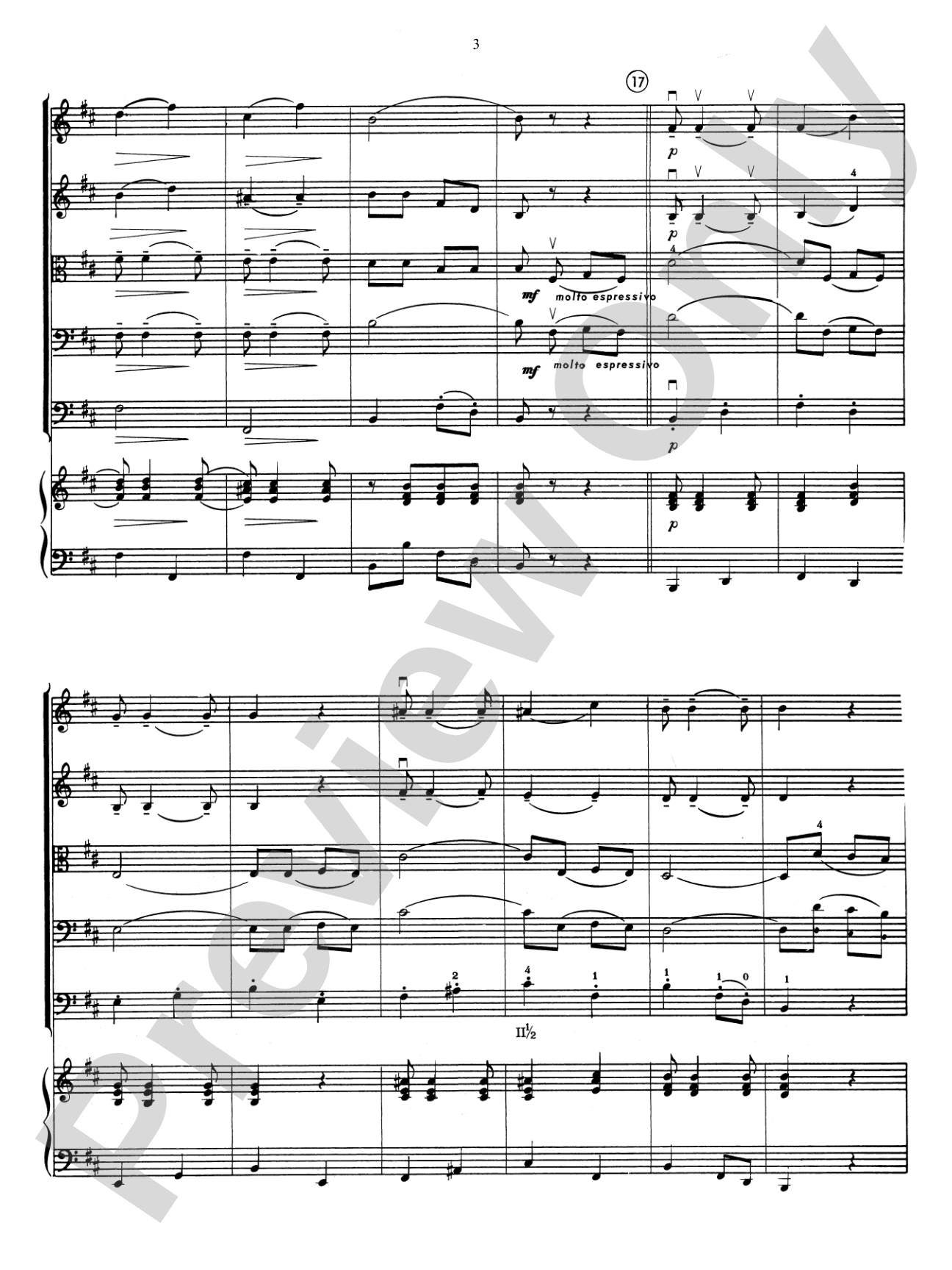 Hungarian Dance No. 4: String Orchestra Conductor Score & Parts