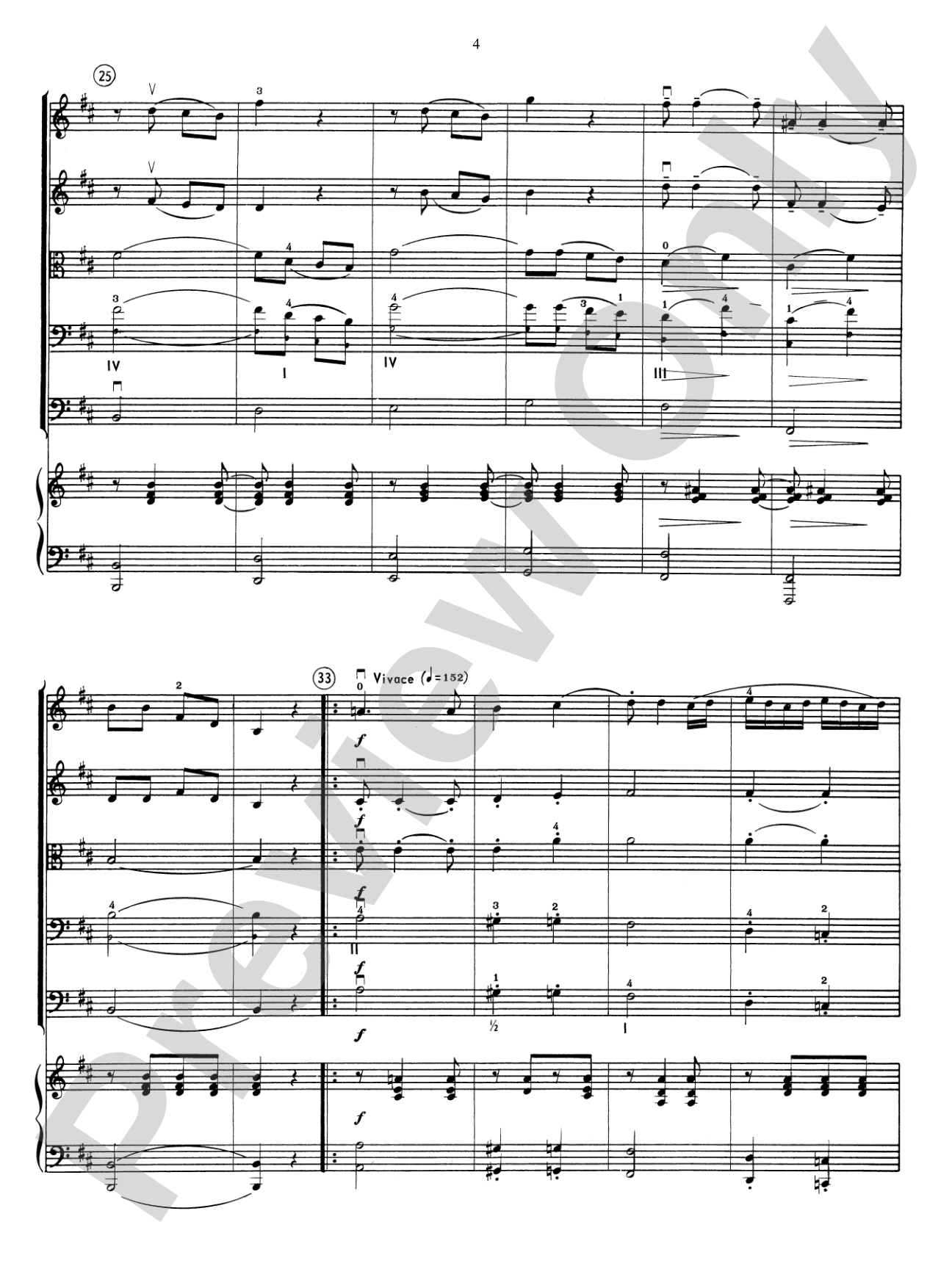 Hungarian Dance No. 4: String Orchestra Conductor Score & Parts