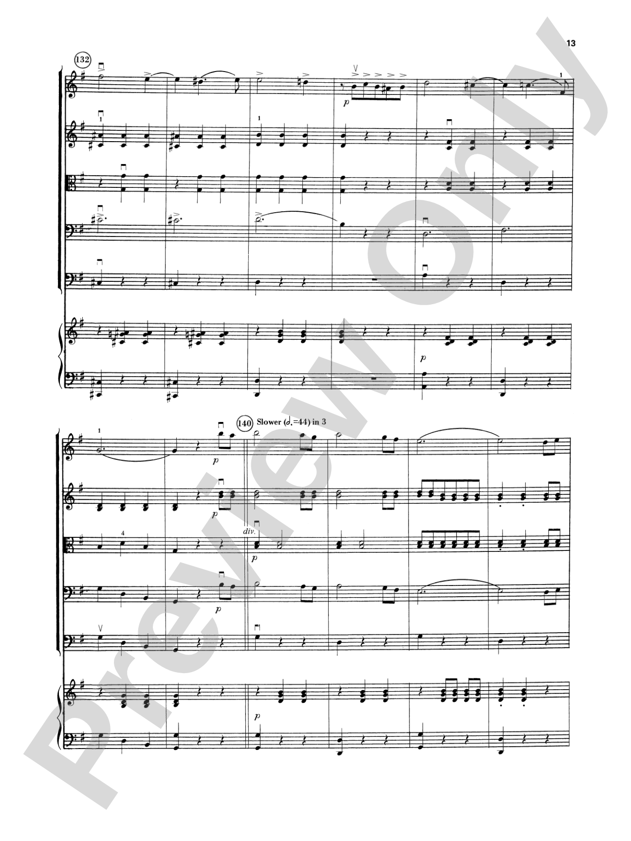 The Merry Widow: String Orchestra Conductor Score & Parts
