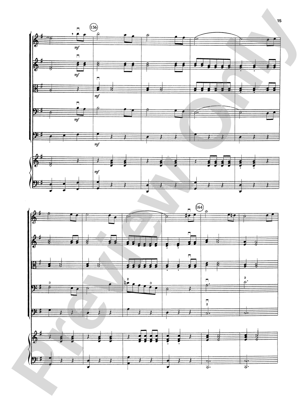 The Merry Widow: String Orchestra Conductor Score & Parts