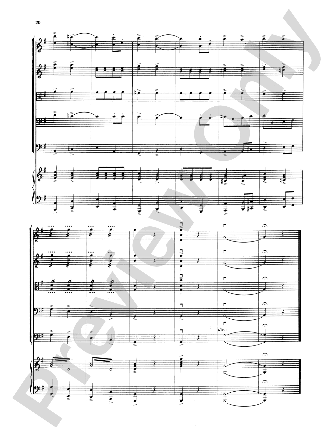 The Merry Widow: String Orchestra Conductor Score & Parts