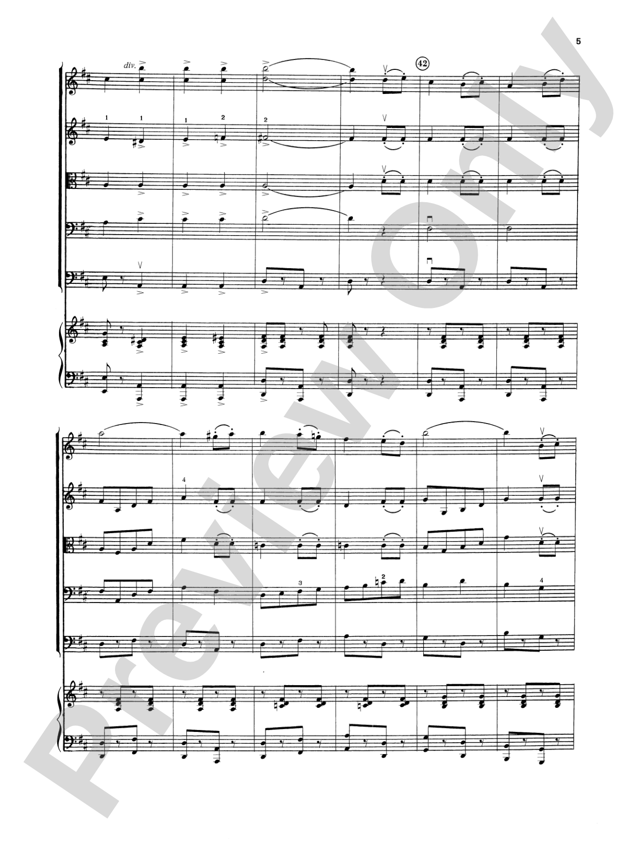 The Merry Widow: String Orchestra Conductor Score & Parts