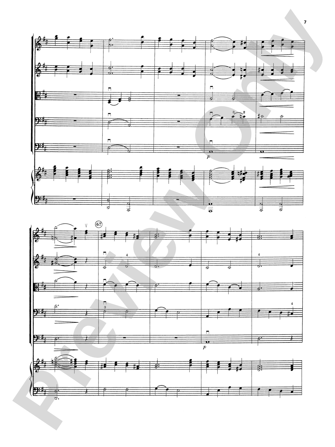 The Merry Widow: String Orchestra Conductor Score & Parts