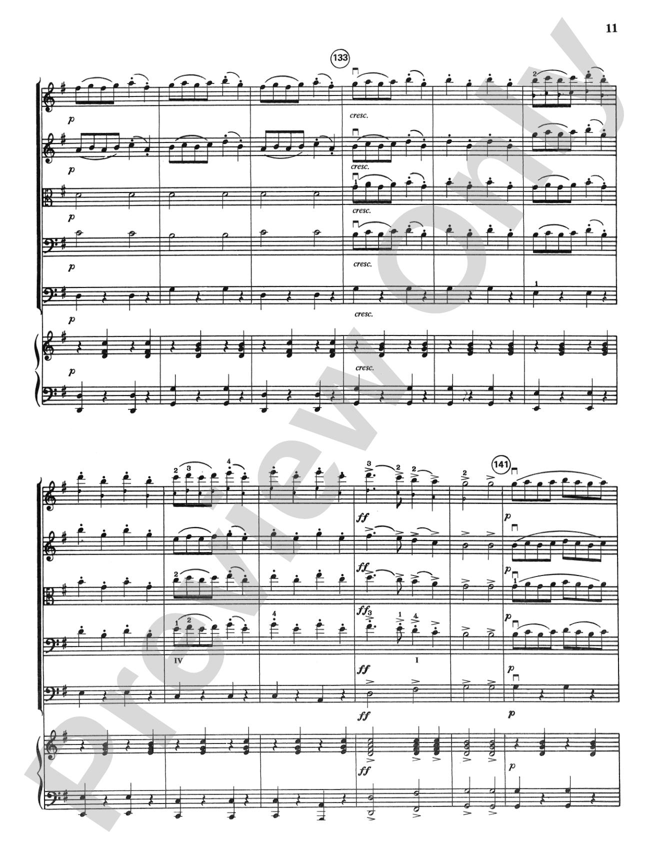 Three Slavonic Dances: String Orchestra Conductor Score & Parts