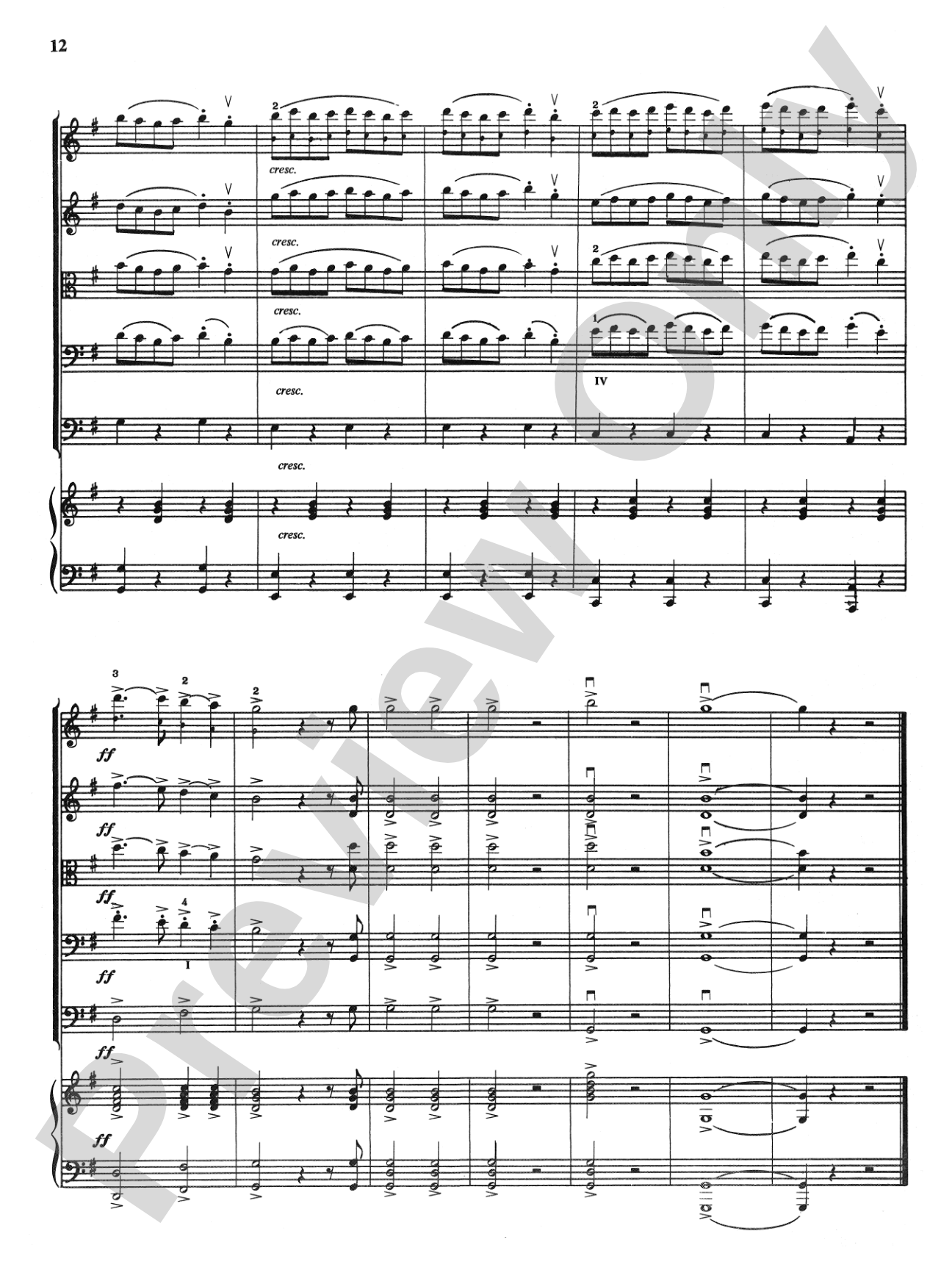 Three Slavonic Dances: String Orchestra Conductor Score & Parts