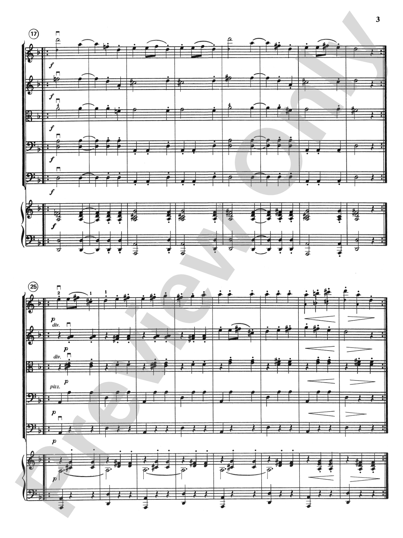 Three Slavonic Dances: String Orchestra Conductor Score & Parts