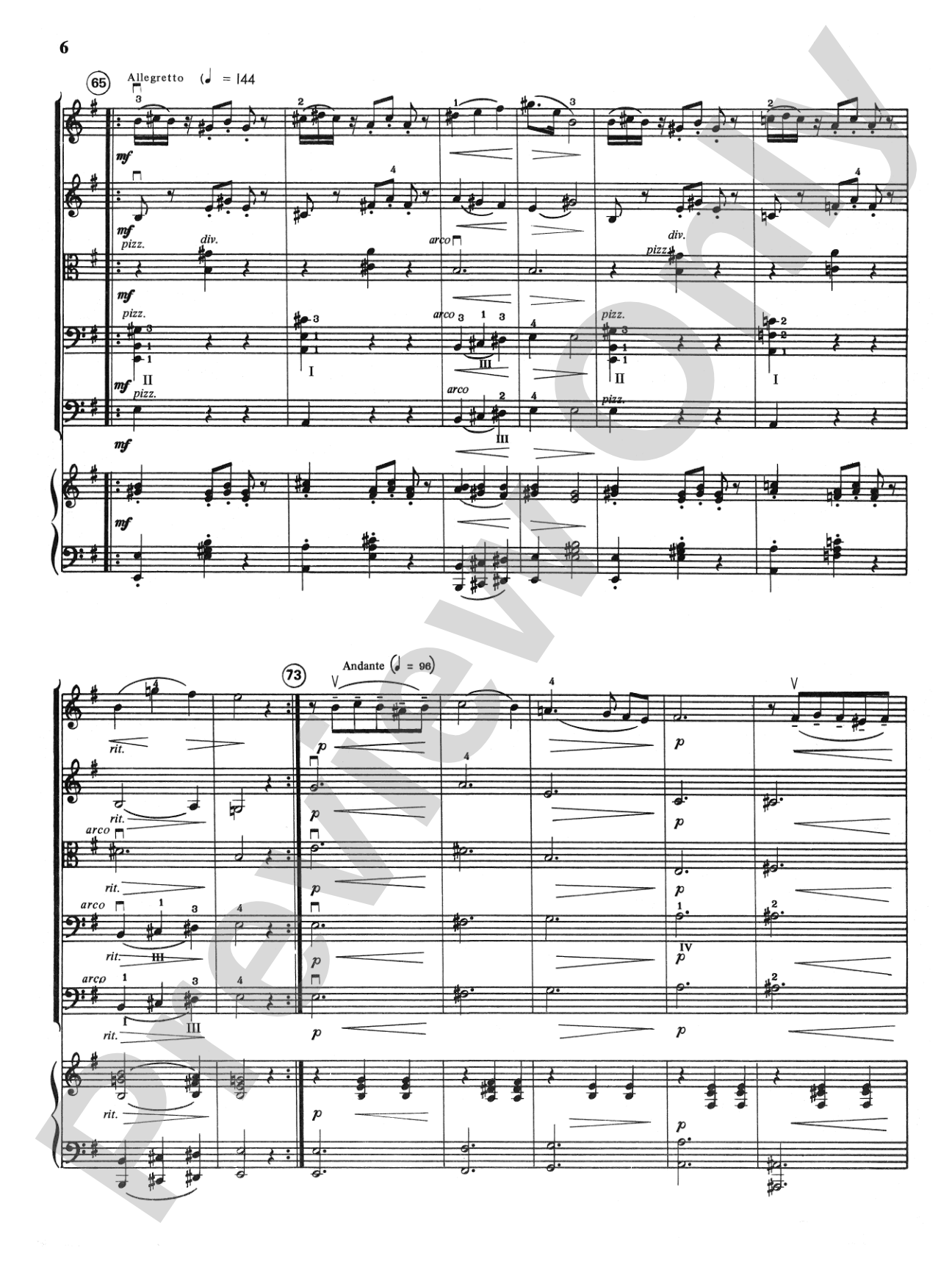 Three Slavonic Dances: String Orchestra Conductor Score & Parts