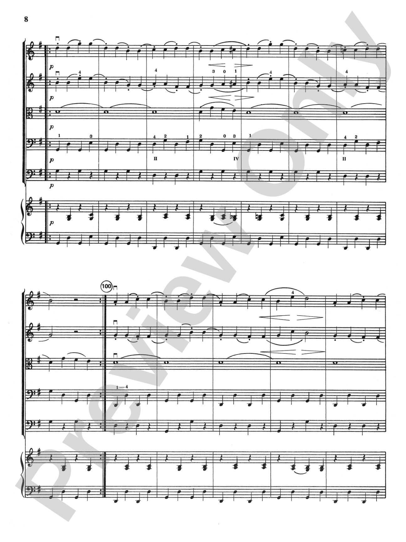 Three Slavonic Dances: String Orchestra Conductor Score & Parts
