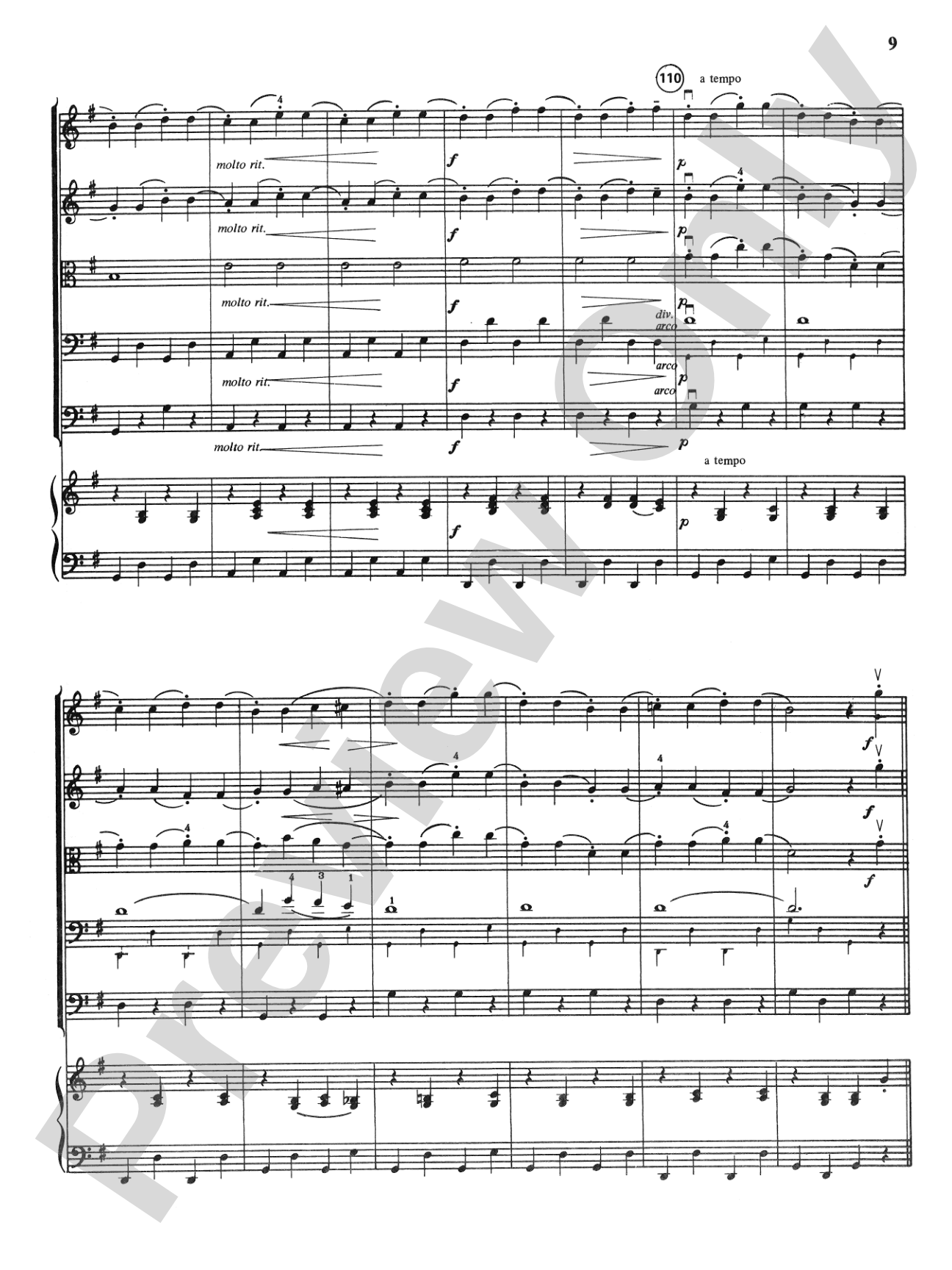 Three Slavonic Dances: String Orchestra Conductor Score & Parts