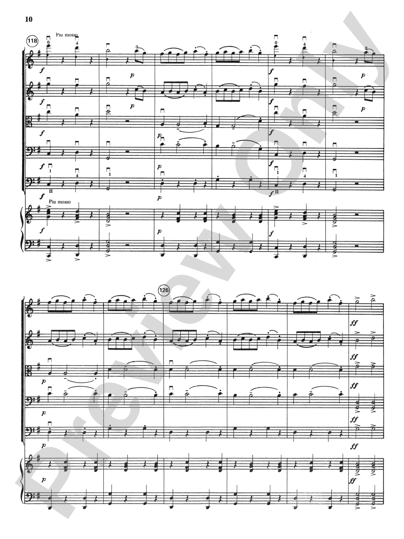 Three Slavonic Dances: String Orchestra Conductor Score & Parts