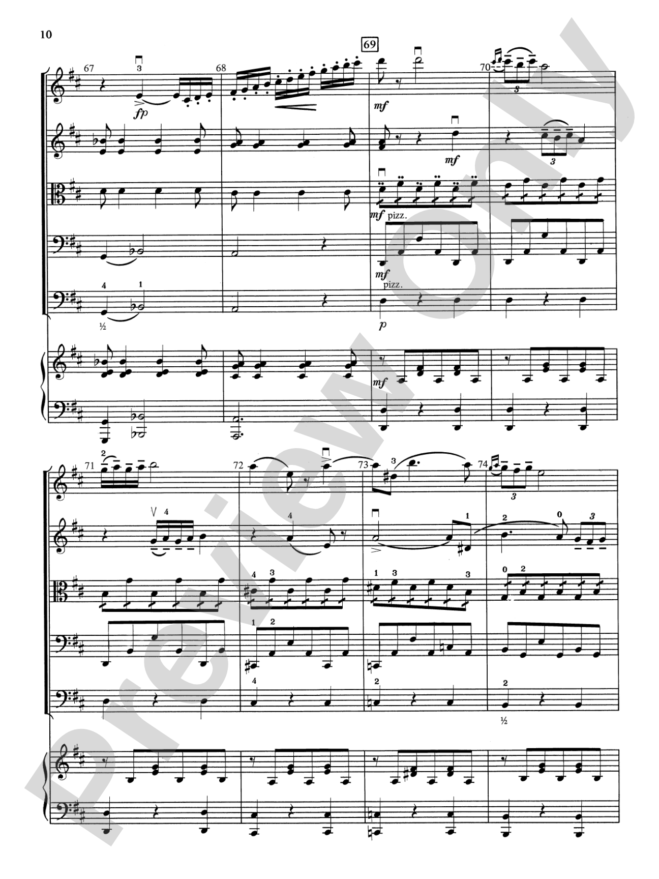 Nocturne: String Orchestra Conductor Score & Parts