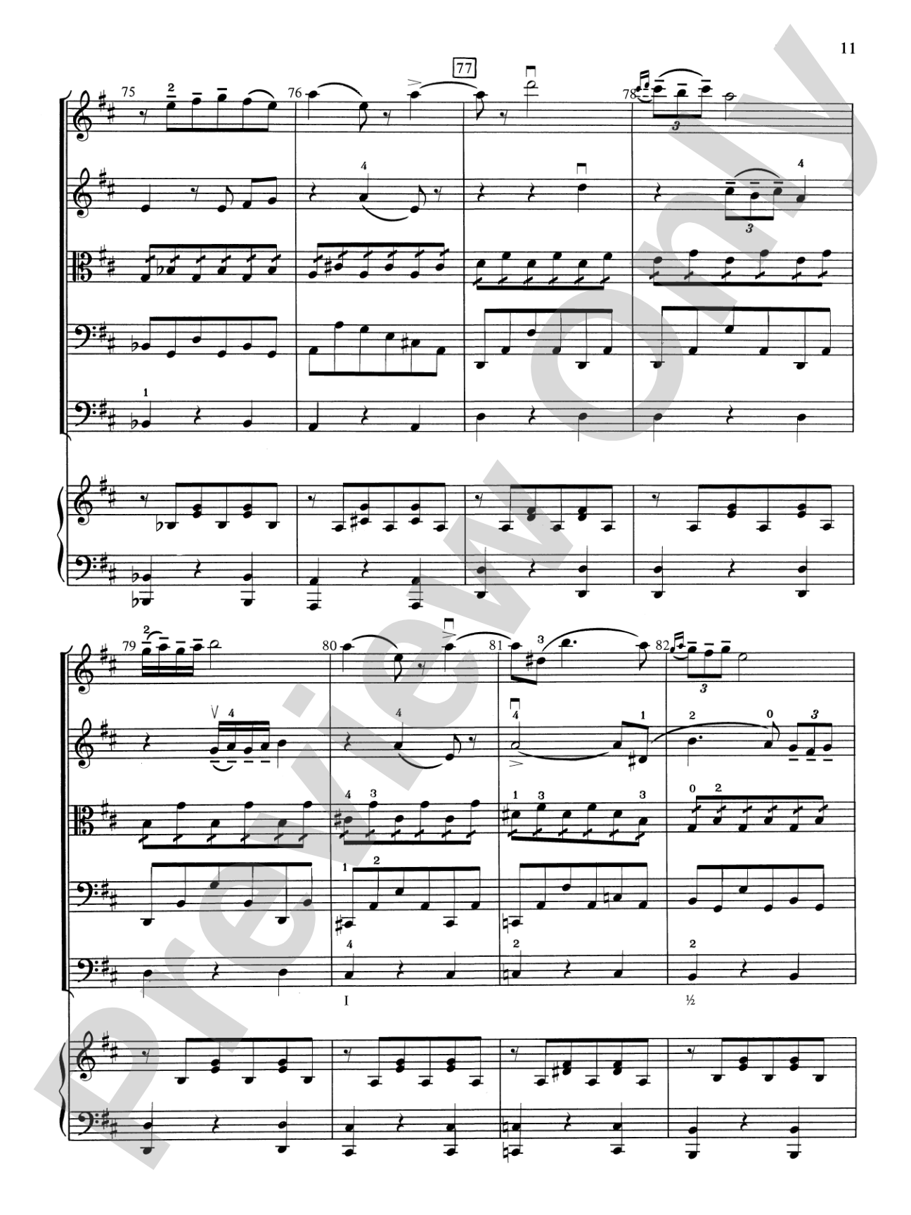 Nocturne: String Orchestra Conductor Score & Parts