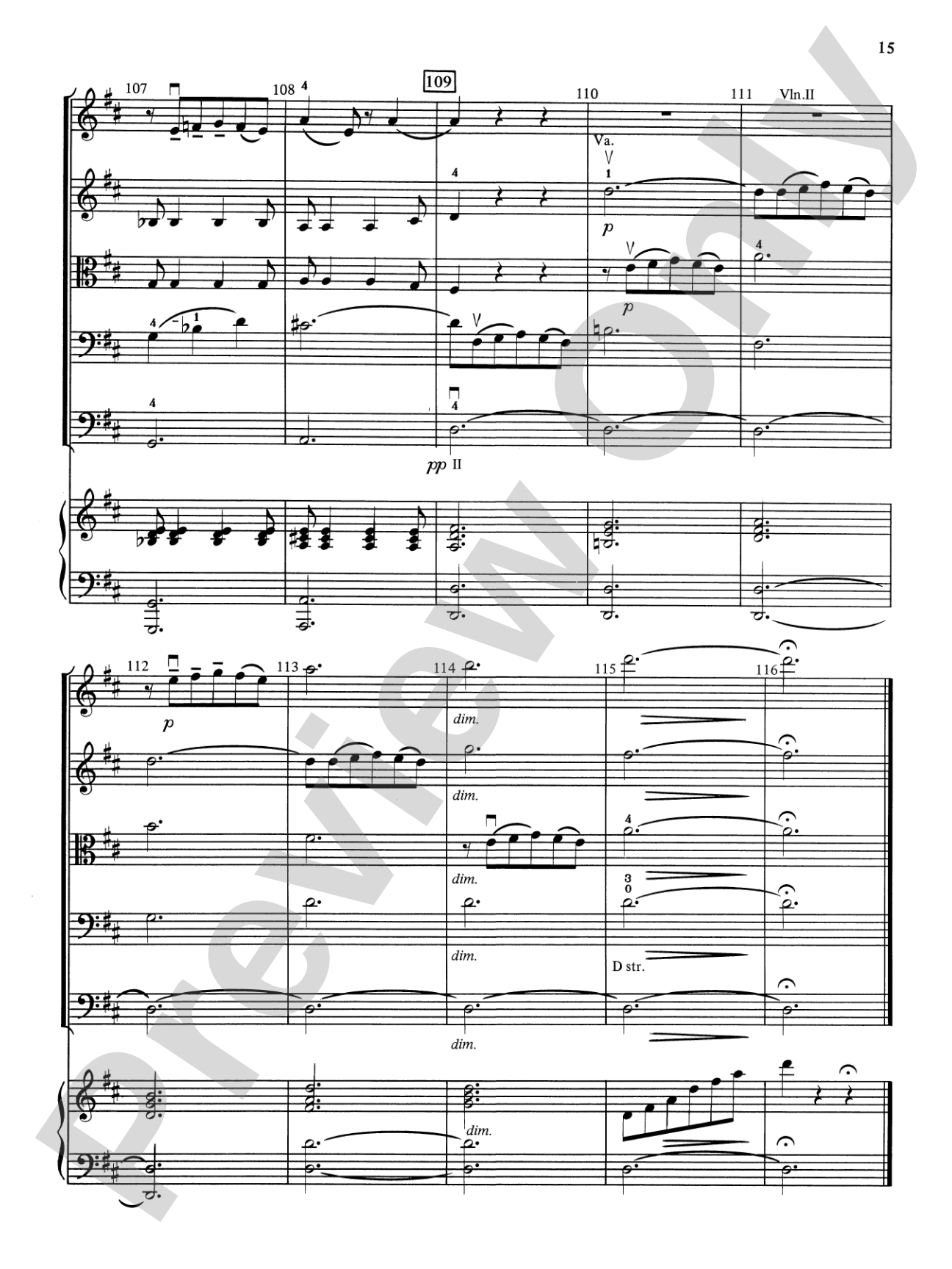 Nocturne: String Orchestra Conductor Score & Parts