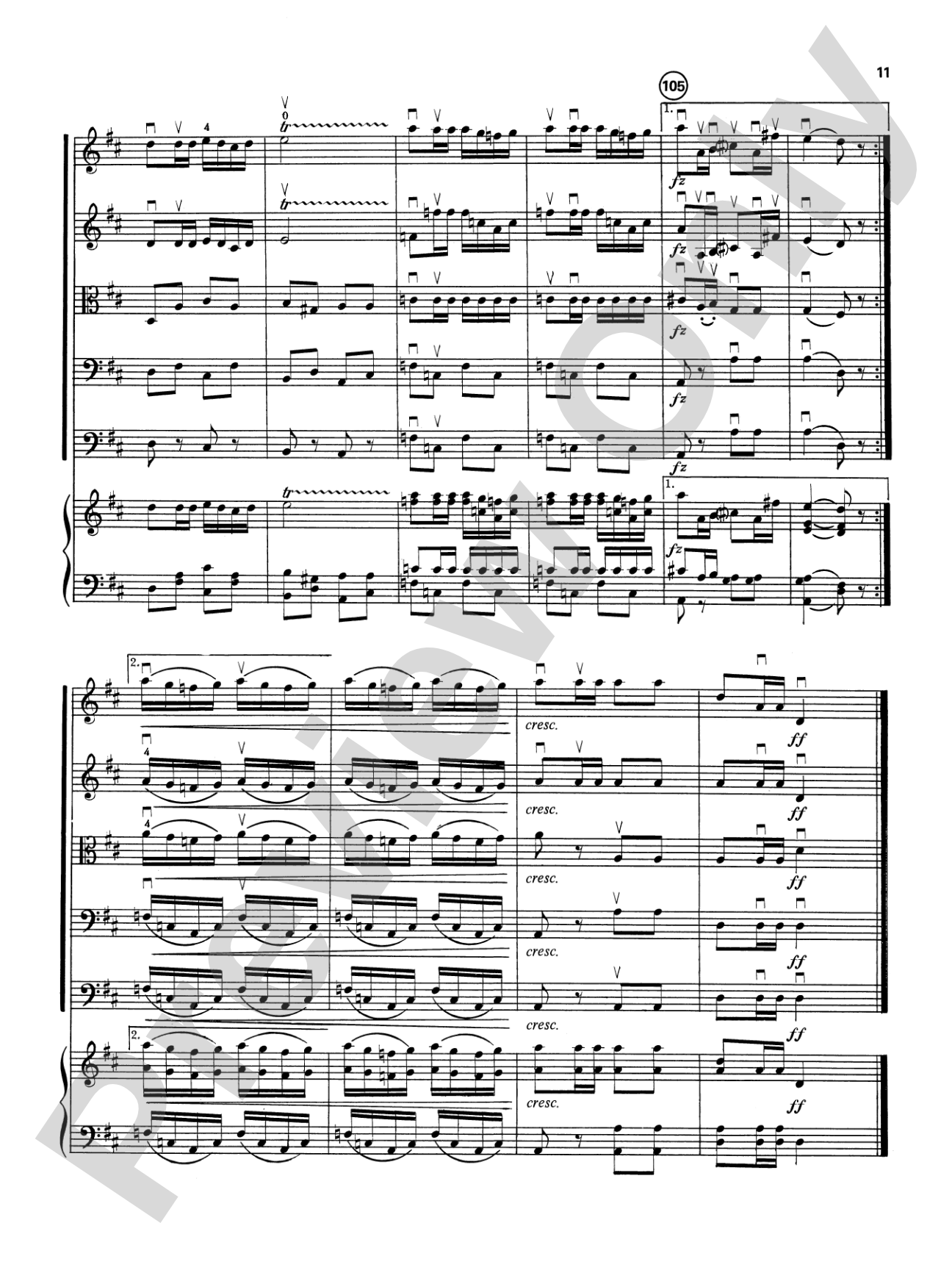 Carmen Suite: String Orchestra Conductor Score & Parts
