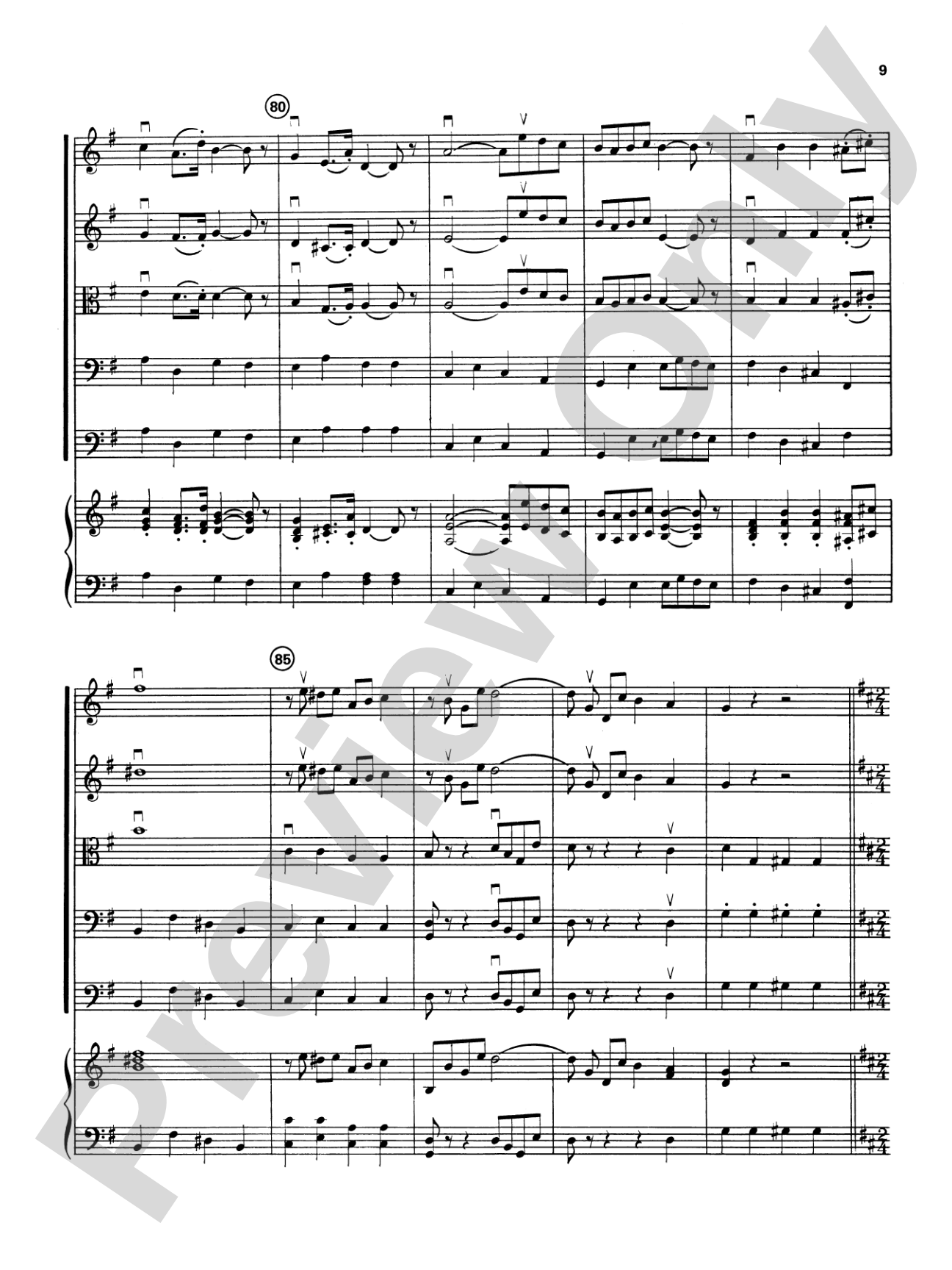 Carmen Suite: String Orchestra Conductor Score & Parts