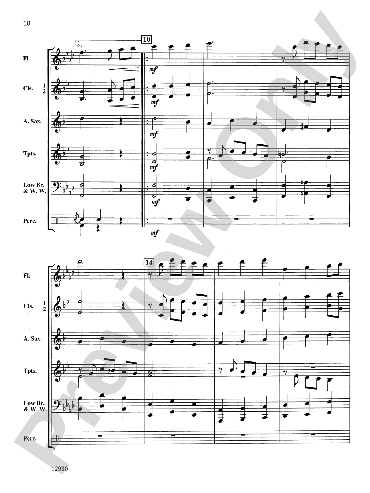A Suite of Baroque Dances: Concert Band Conductor Score & Parts
