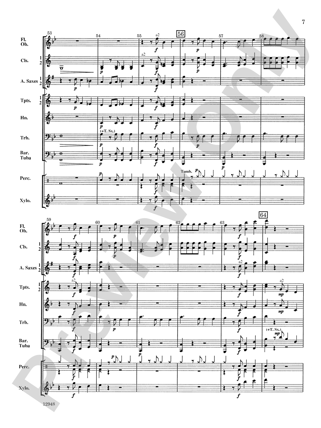 Highlights from Carmen: Concert Band Conductor Score & Parts