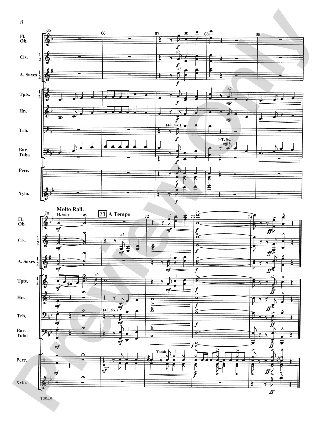 Highlights from Carmen: Concert Band Conductor Score & Parts