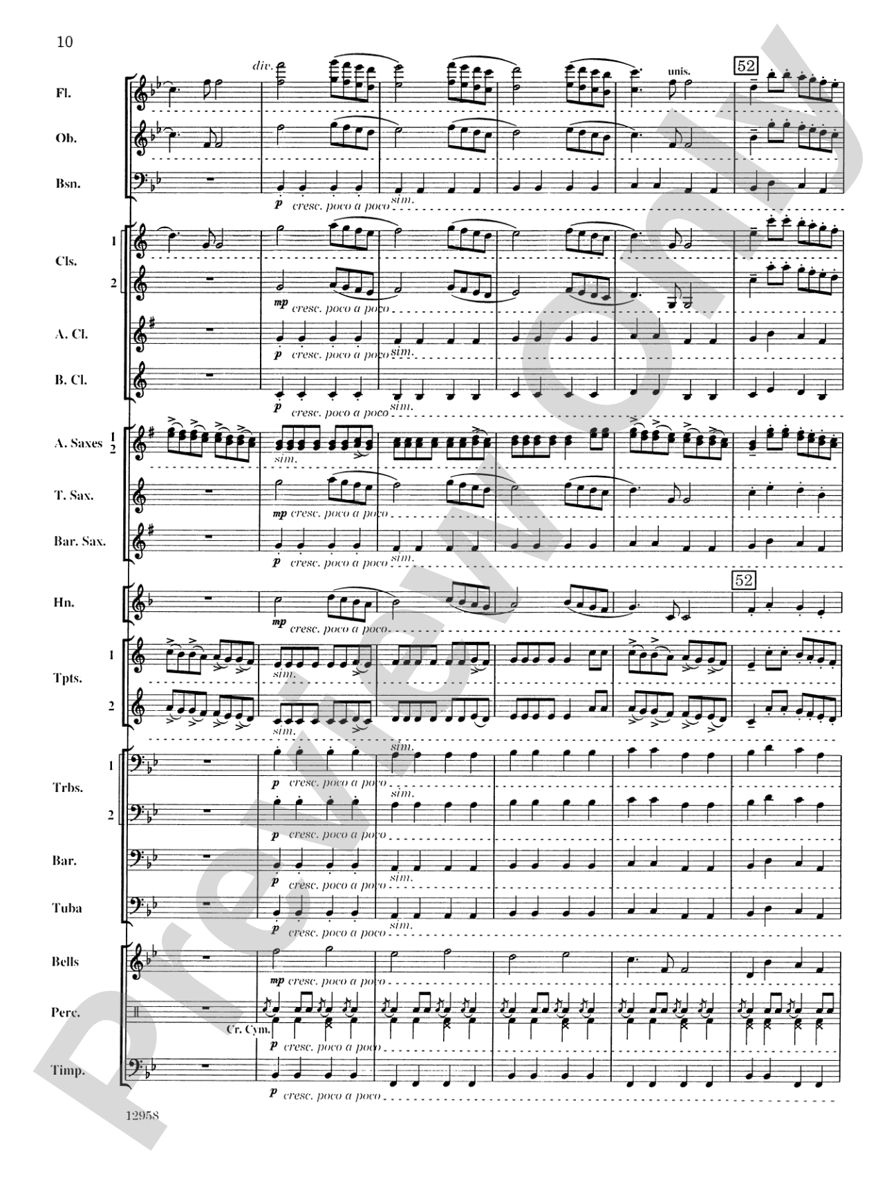 The Santa of Seville: Concert Band Conductor Score & Parts