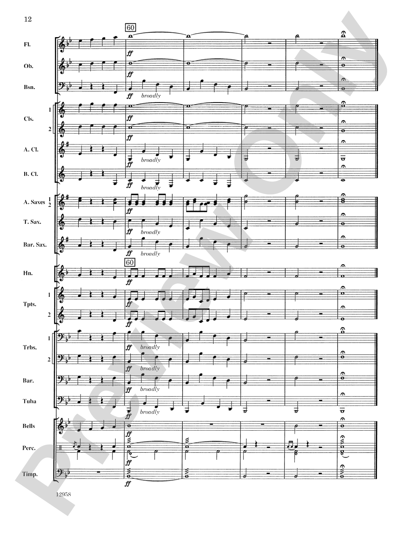 The Santa of Seville: Concert Band Conductor Score & Parts