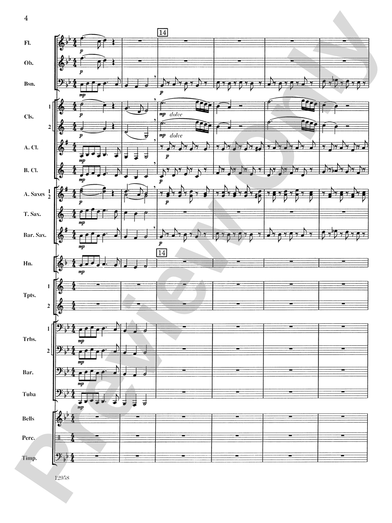 The Santa of Seville: Concert Band Conductor Score & Parts