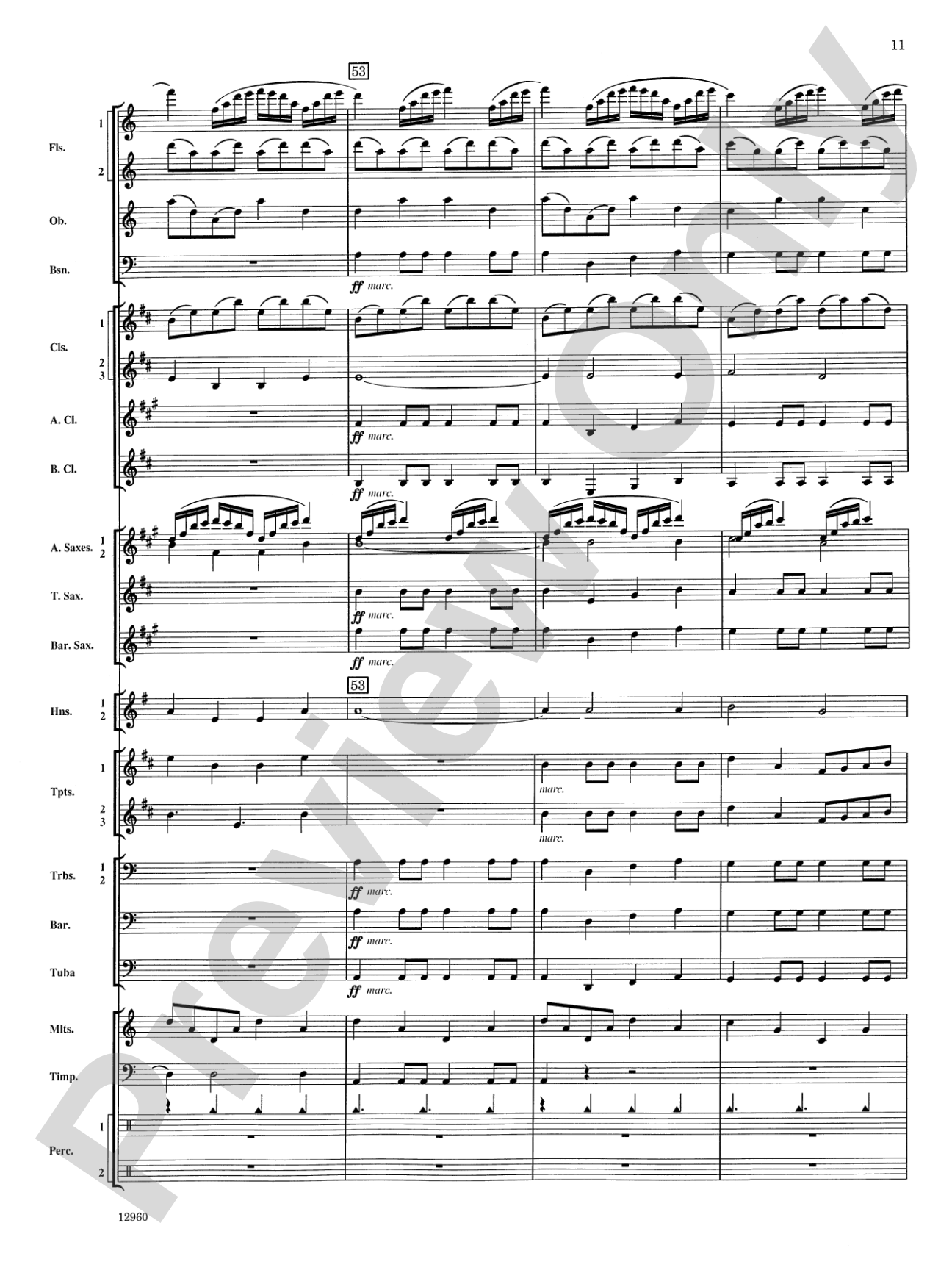 Sailing Songs: Concert Band Conductor Score & Parts