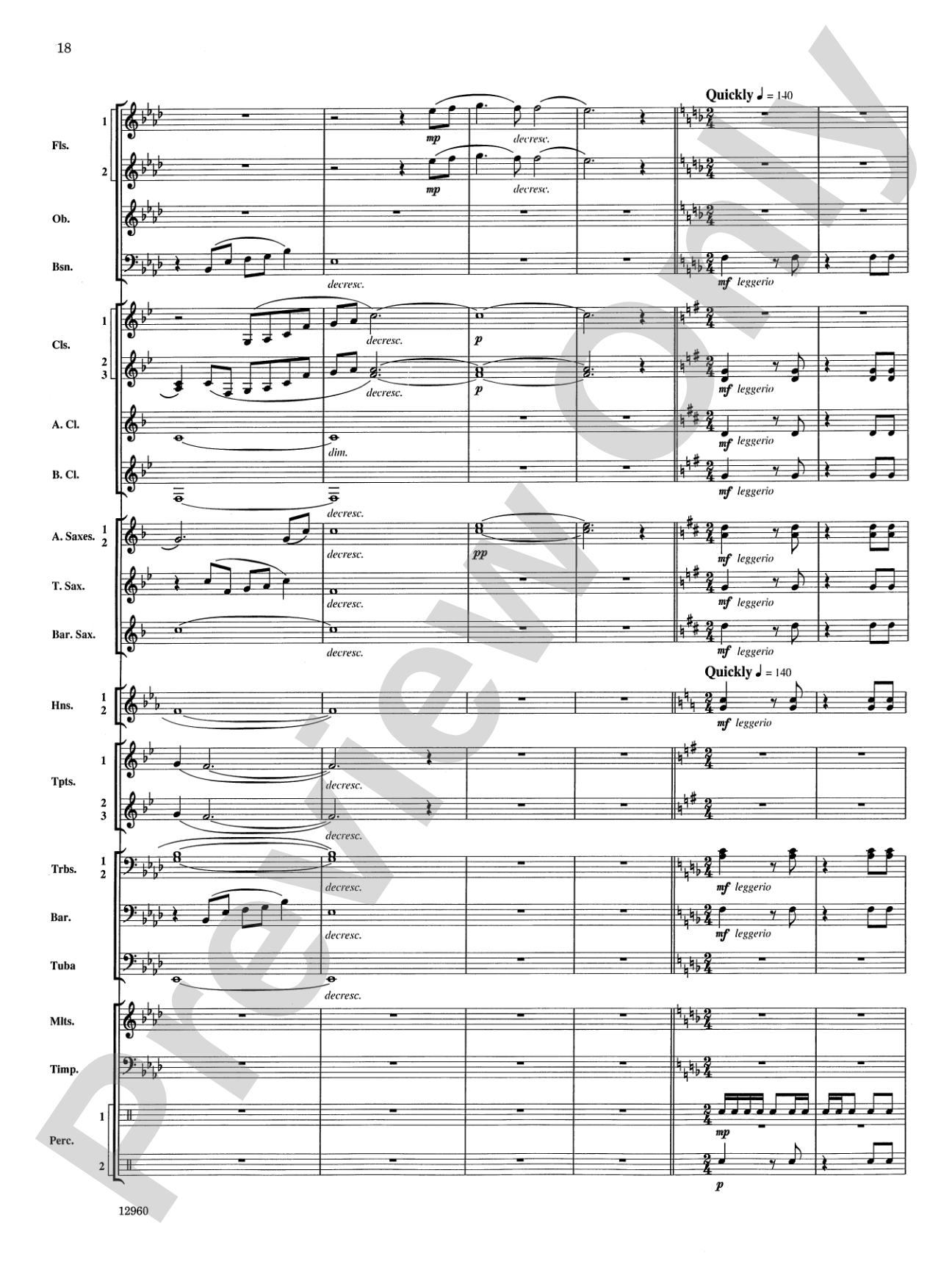 Sailing Songs: Concert Band Conductor Score & Parts