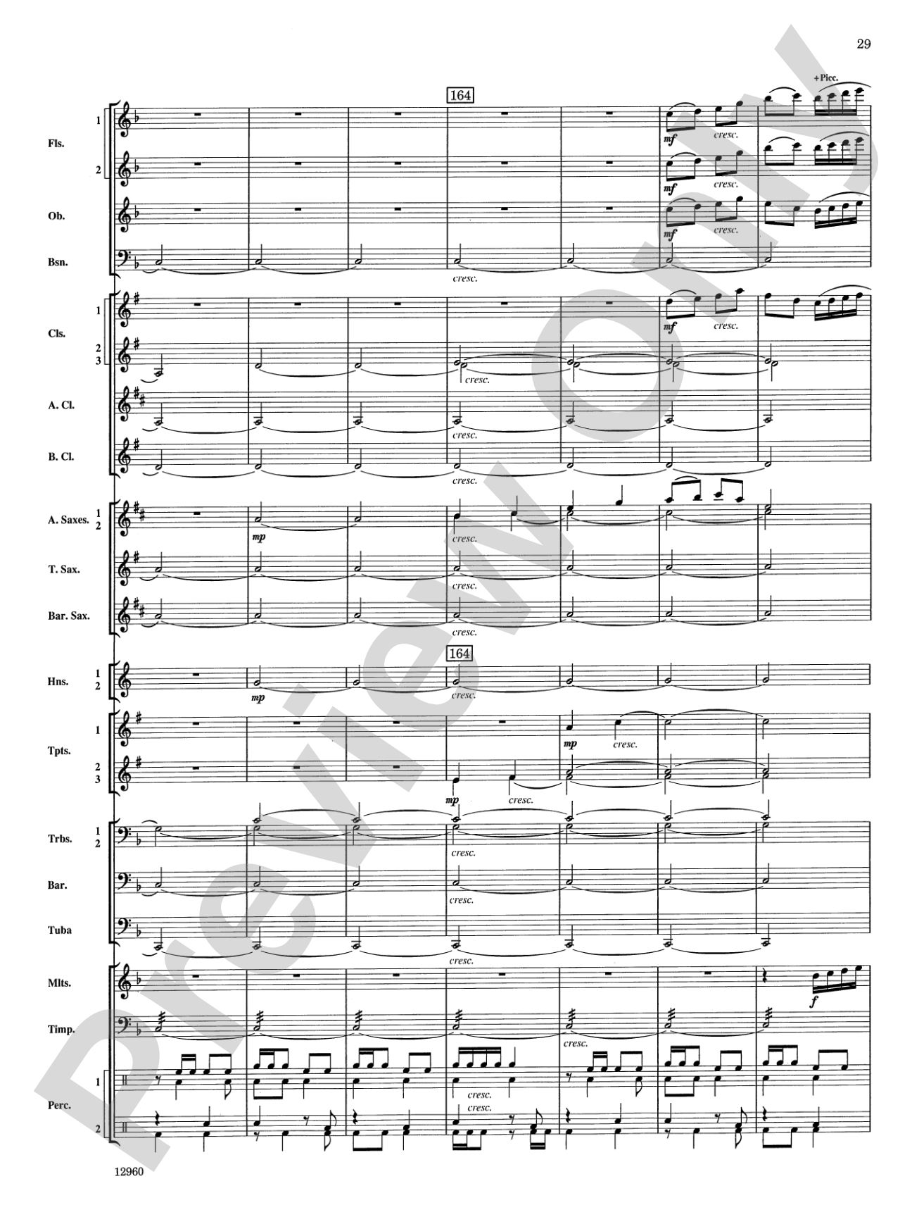 Sailing Songs: Concert Band Conductor Score & Parts