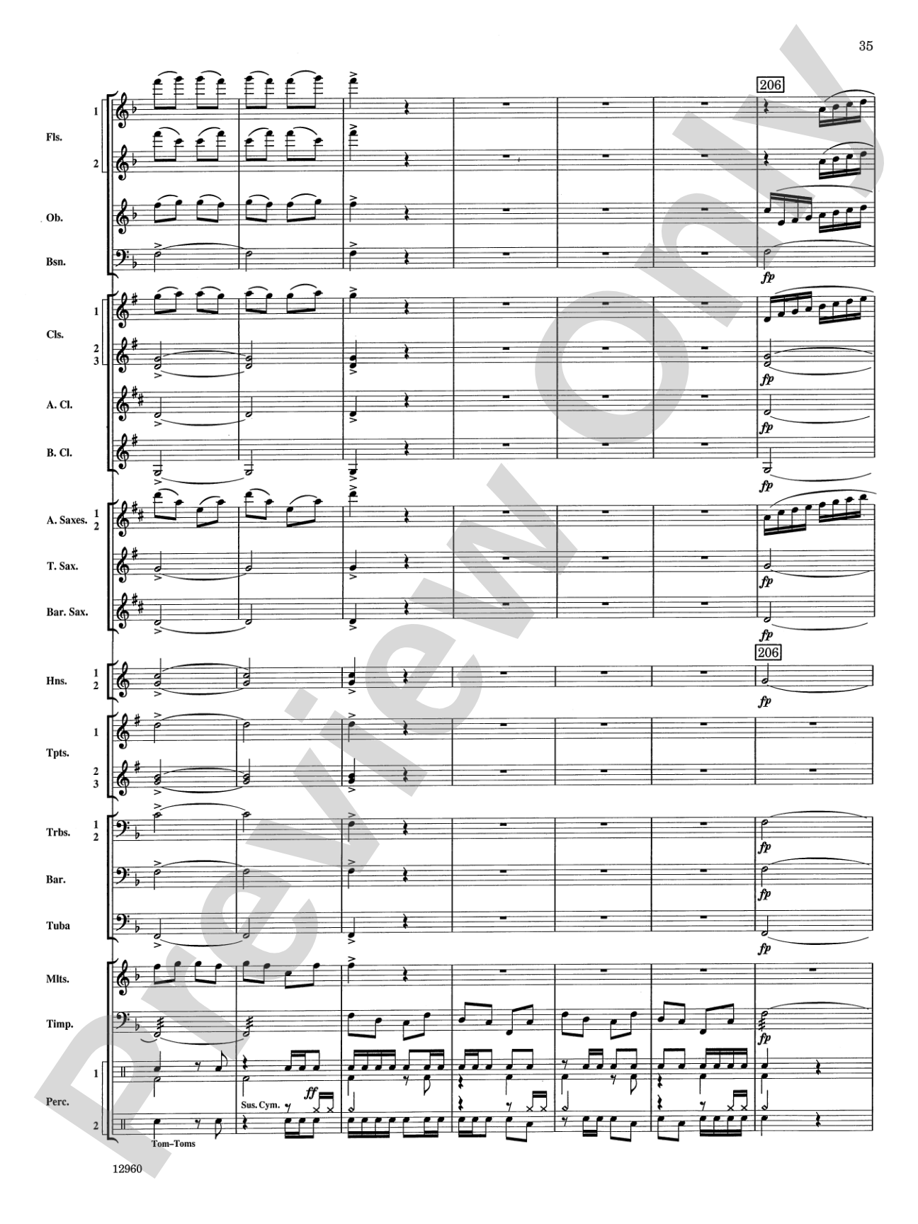 Sailing Songs: Concert Band Conductor Score & Parts